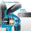 2000W 15000RPM Electric Hedge Trimmer Cordless Lawn Mower Hedge Pruner Trimmer Garden Power Tool For Makita Battery Pin