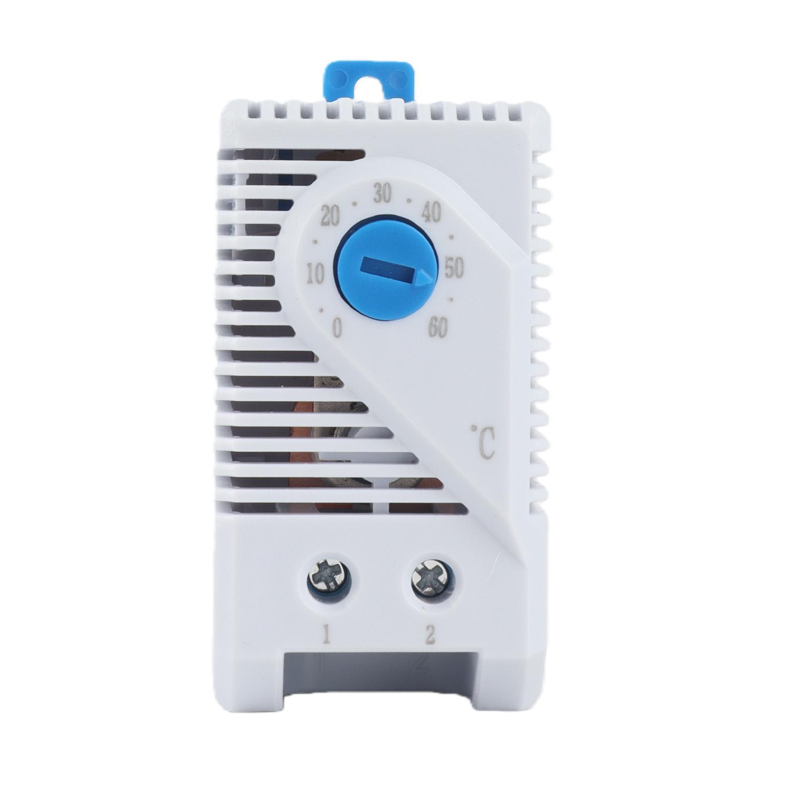 1Pc 0-60 celsius Electric Mechanical Thermostat Temperature Controller (Blue Button)