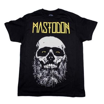 MASTODON T-shirt Skull Beard Admat Heavy Metal Band Licensed Men's Tee Unisex T-Shirt