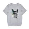 Suncomics ATTACK ON TITAN the Giant Summer Anime Casual Couple Cotton Short Sleeves