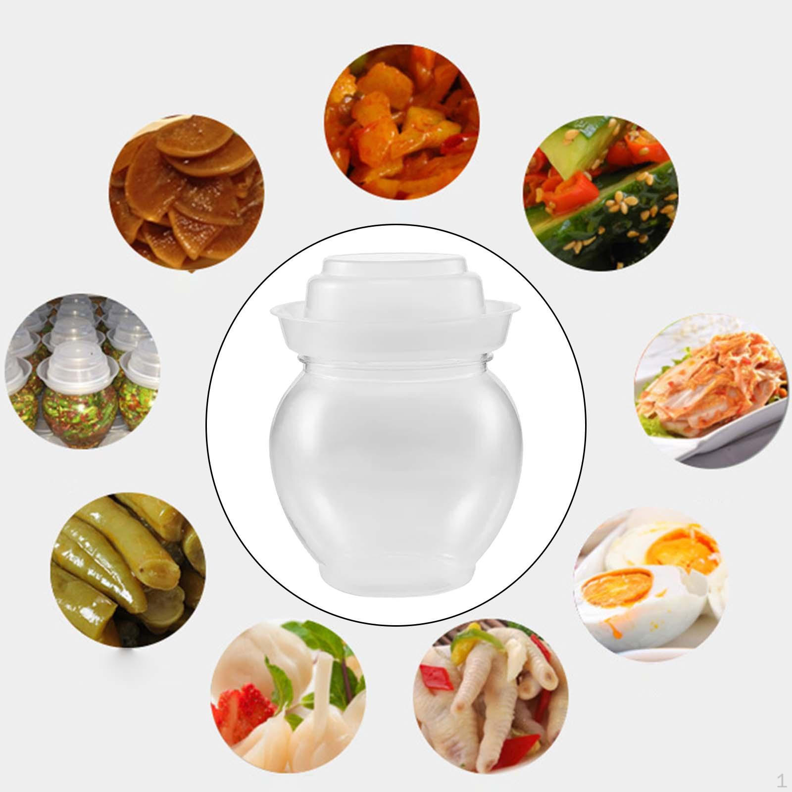 

Кімчі Jar Ферментація Міцний ферментаційний каструля з кришкою Зручна для дотримання традицій