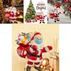 Charming Christmas Tree Ornaments Featuring Santa Claus Wearing A Mask For Holiday Cheer