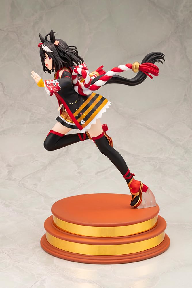 KOTOBUKIYA Uma Musume Pretty Derby by the Approaching Kitasan Black Scale PVC Painted Complete Figure [Pushed Heat] 1/7
