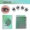 Soft Lash Individual Clusters Glue-free Lashes Self Adhesive Press on Lashes  Eyelash Extension