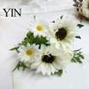 Maintenance Free Faux Flowers for Office Sunflower Artificial Flowers, Realistic Fake Bouquet Wedding Home, Rustic Floral Decorations Fall Halloween