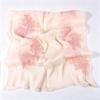 Lightweight Chiffon Scarf With Floral Embroidery Edge - Versatile Wrap Shawl Women Fall Winter