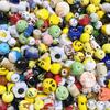 80 Ceramic Decal Beads for Chinese Knot Bracelet Crafting