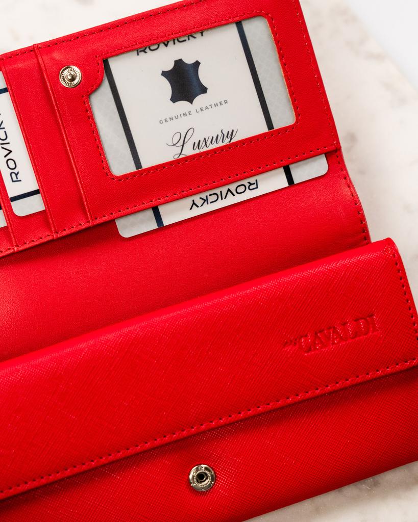 Women's PU wallet GD22-SFK-7526 Red