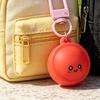 Mini Dumpling Keychain Pendant 6/8/10Pcs, Soft Cartoon Snack Accessories for Backpacks Keys Bags Office Lanyards