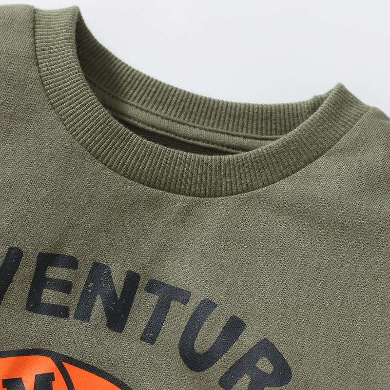 Boys Cotton Long Sleeve Shirt Soft Breathable Top Cartoon Print Casual Wear B Class Safety Childrens Shirt Comfortable