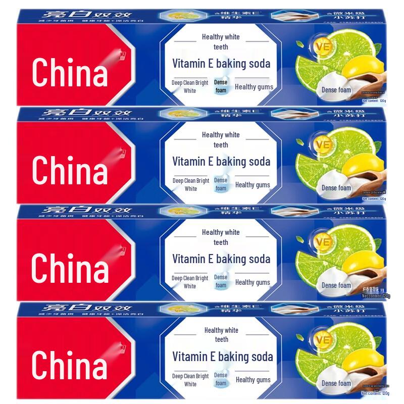 

Zhonghua Healthy White Toothpaste with Vitamin C & Baking Soda
