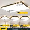 2025 LED Ceiling Light: Bright Core Design for Living, Bedroom, Study, and Dining Rooms, Wrought Iron Fixture