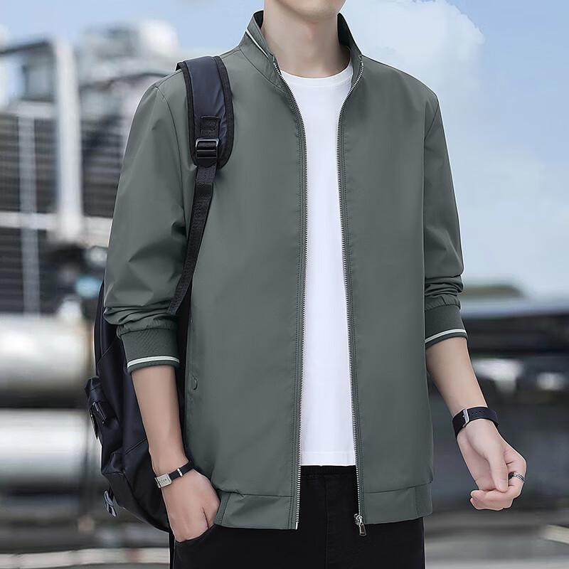 

YTMYYP2308 Men s Solid Color Jacket XL