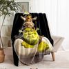 Coperta Stampata a Tema Shrek - Perfetta per Divano, Letto, Viaggio e Uso all'Aperto | Lavabile in Lavatrice, Accogliente e Durevole.