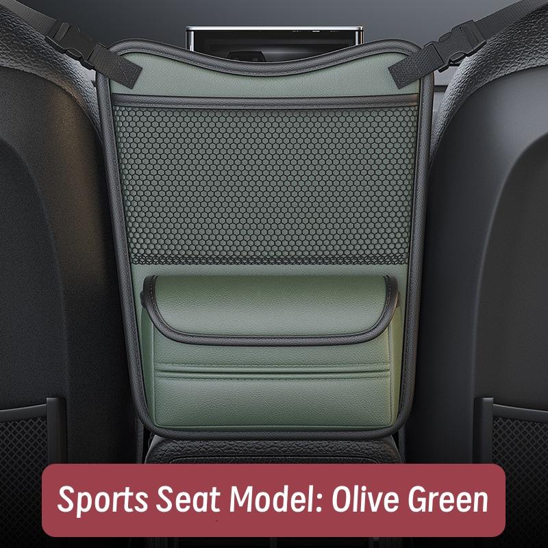 Autositz-Aufbewahrungstasche, Multifunktionale Aufbewahrung für gute Dinge im Auto, Erhältlich in Versionen für normale Sitze und Sportsitze