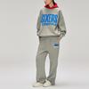 Fear of God Essentials Sixers Sport Hoodie Concrete Heather/ Red Unisex Tops Grey 192NB256416F
