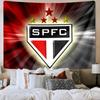 1PC Sao Paulo Fc Crest Tapestry, Unique Design Tapestry, Wall Decor for Bedroom,Livingroom, Playroom,Heartwarming Fan Holiday Gifts