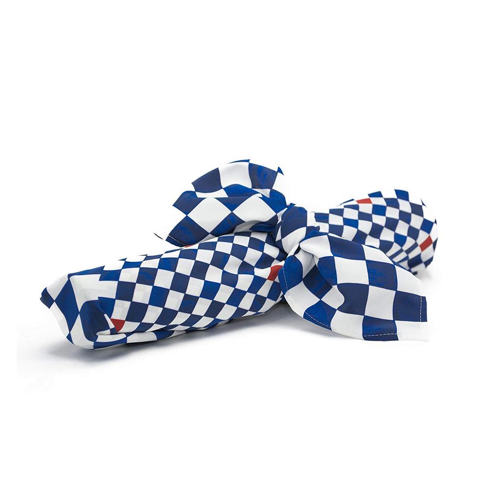 Asakura Dyeing Cloth Furoshiki 96 X 96 Cm Asakura Dyeing Cloth Super Furoshiki Nagare Plain Weave Checkered Pattern - Approx. Water-Repellent 1-8