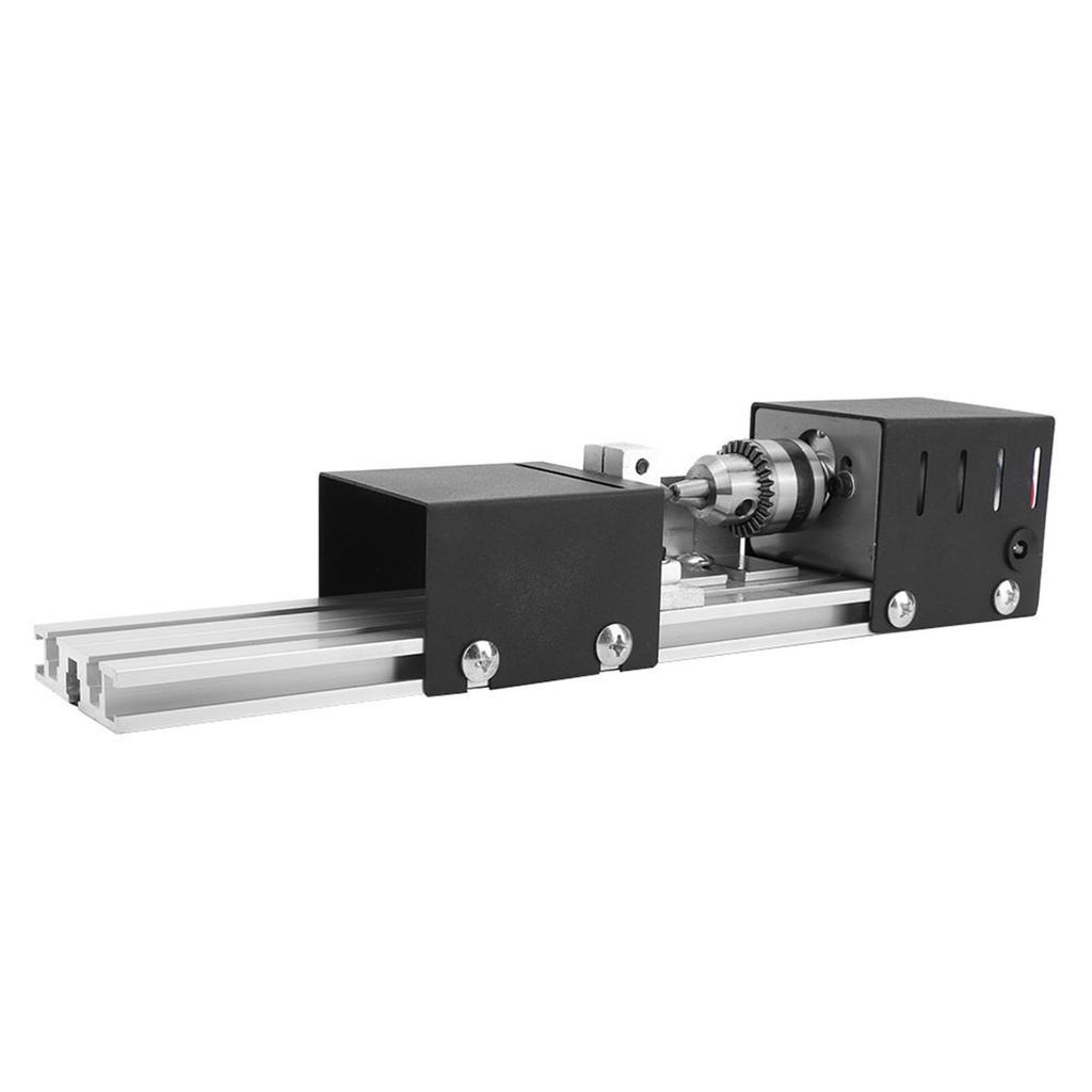 Mini Lathe CNC Beads Machine Woodworking Lathe Grinding Polishing Drill Tool