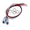 2pcs Through-Beam Photoelectric Switch Sensor Counting Module For Industrial Residential Garage Doors Waterproof Buildings