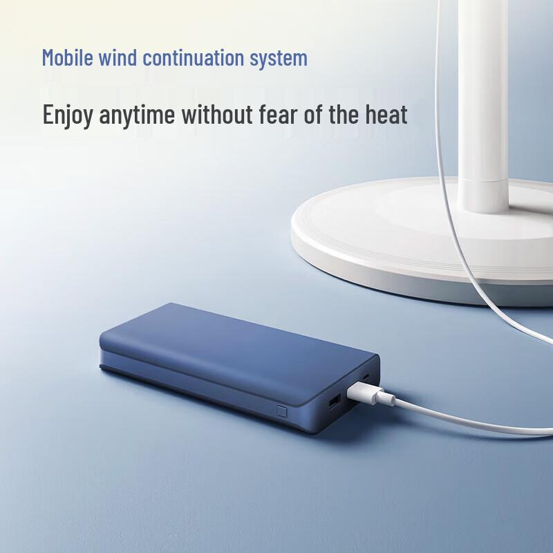 Morphy Richards MR3703 Tragbarer DC-Inverter Standventilator CN-Stecker (Adapter enthalten)