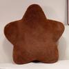 Star Shape Soft Throw Pillow With Short Plush Cover For Couch And Bedroom Use