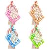 Animals 26 Keys Keyboard Keychain Mini Stress Relief Fidget Toy  Office Use