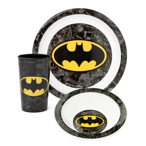 Batman Childrens/Kids Tableware Set