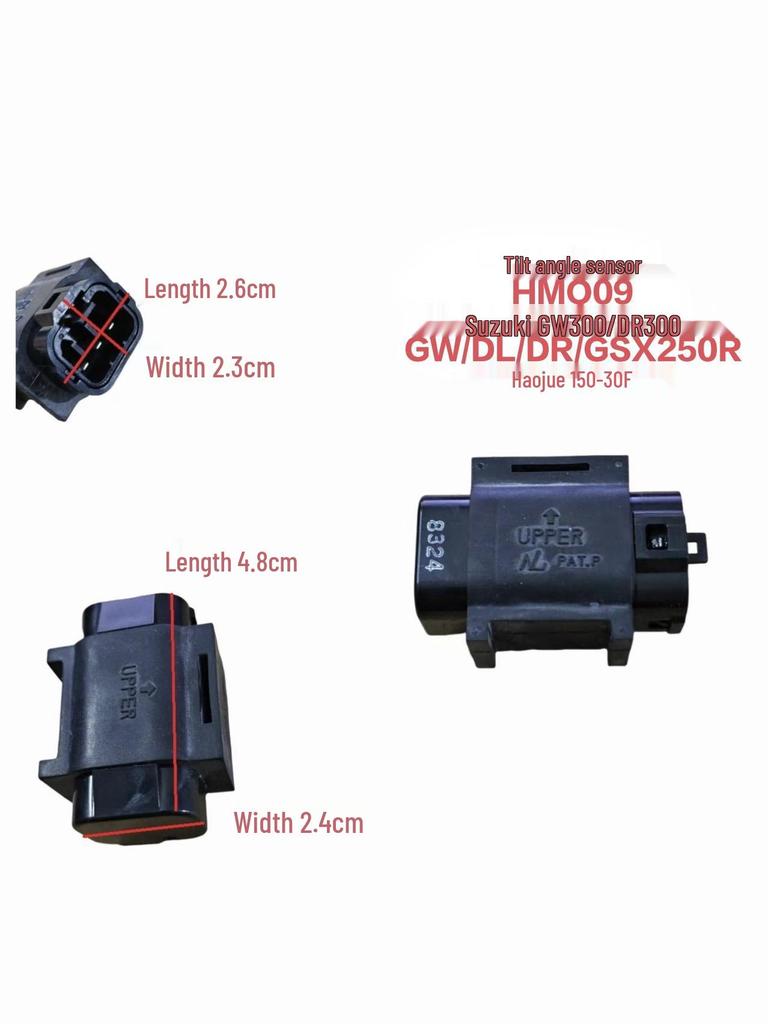 Motorcycle Tilt Angle Sensor for GW/300 DL/GSX250R Electronic Fuel Injection Systems.