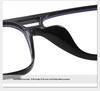 2025 TR90 Korean Style Large Frame Double Bridge Anti-Blue Light Eyeglasses with Plain Lenses - Model OZ 260.