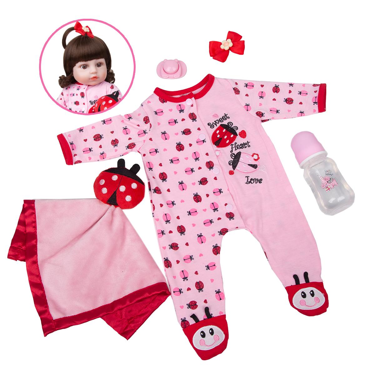 KEIUMI полностью силиконовые виниловые куклы реборн водонепроницаемые куклы детские — фото 6