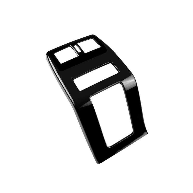For Mitsubishi outlander   2024 ABS back Rear Seat Air Condition Vent Anti kick board Cover Trim Decoration Accessories