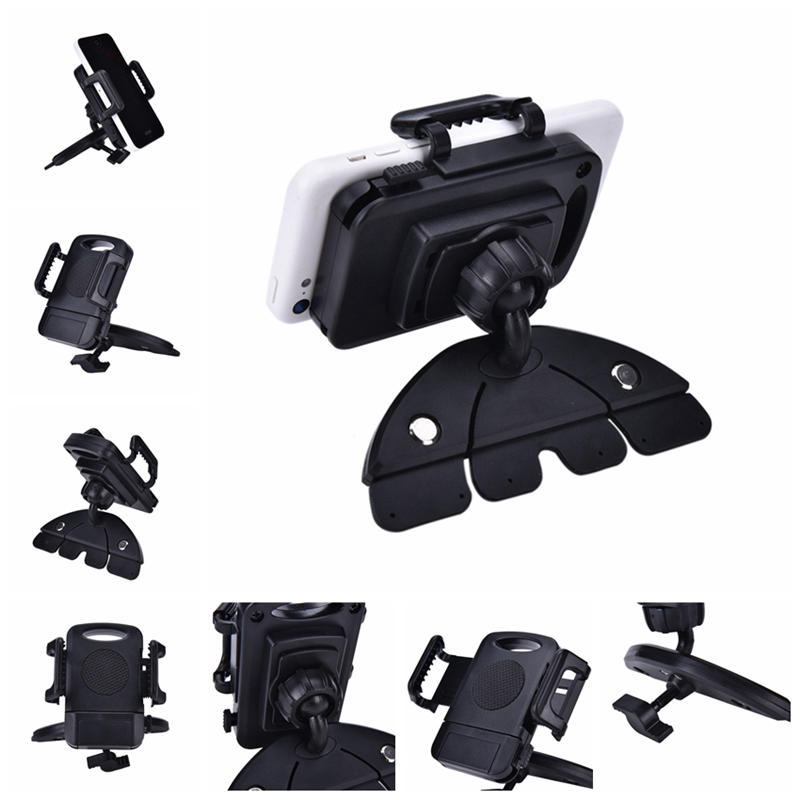 Univerzální Auto Cd Slot Držák Držák Stojanu Stojánek Pro Mobily Iphone Samsung