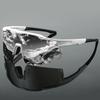 Semi Rimless Sports Goggle Men Y2K Mirror Outdoor Cycling Sunglasses Femal  Futuristic Punk Decor Anti-UV Hiking Shades