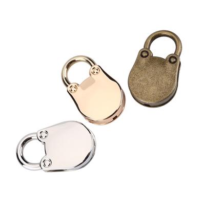 Bear Shape Metal Padlock Lock Set, Skeleton Key In Silver, Gold, Bronze, 3pcs with Gift Box Protector Safe Notebook, Diary, Jewelry Box