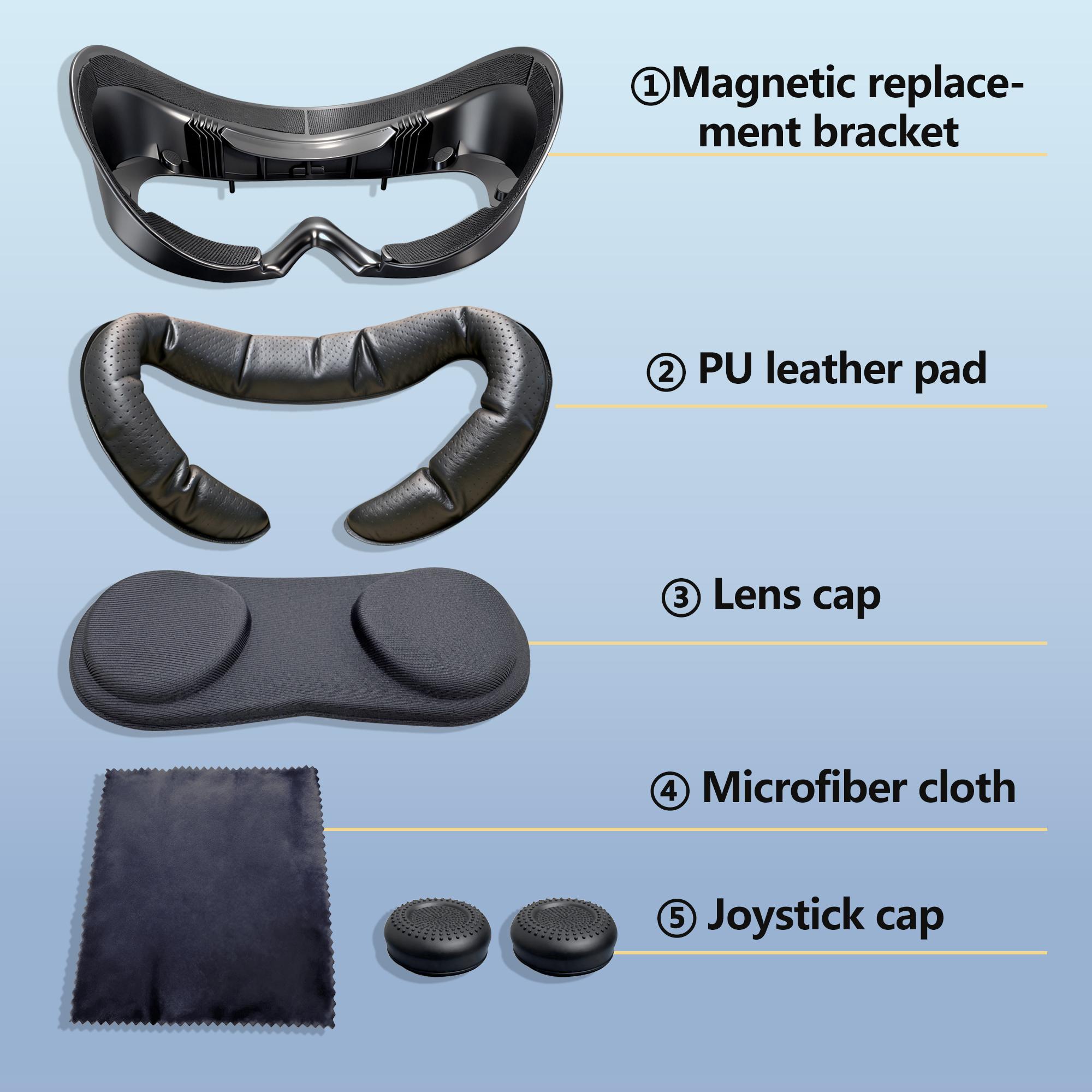 Face Cover for pico 4/pico 4 pro/pico4 ultra VR Accessories Air Circulation Anti-Scratch Protective Cover