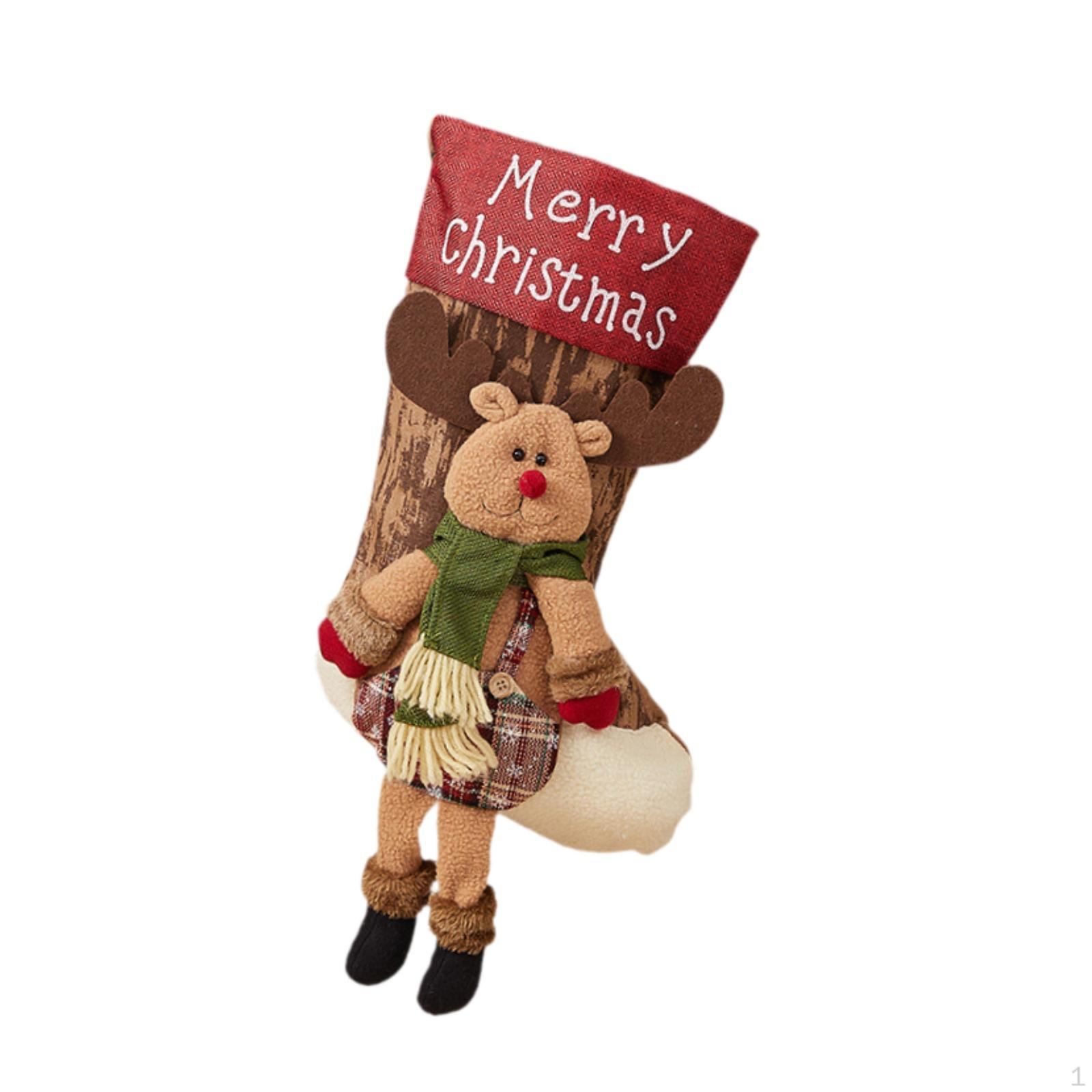 

Рождественские украшения и чулки для вечеринок Elk Pattern