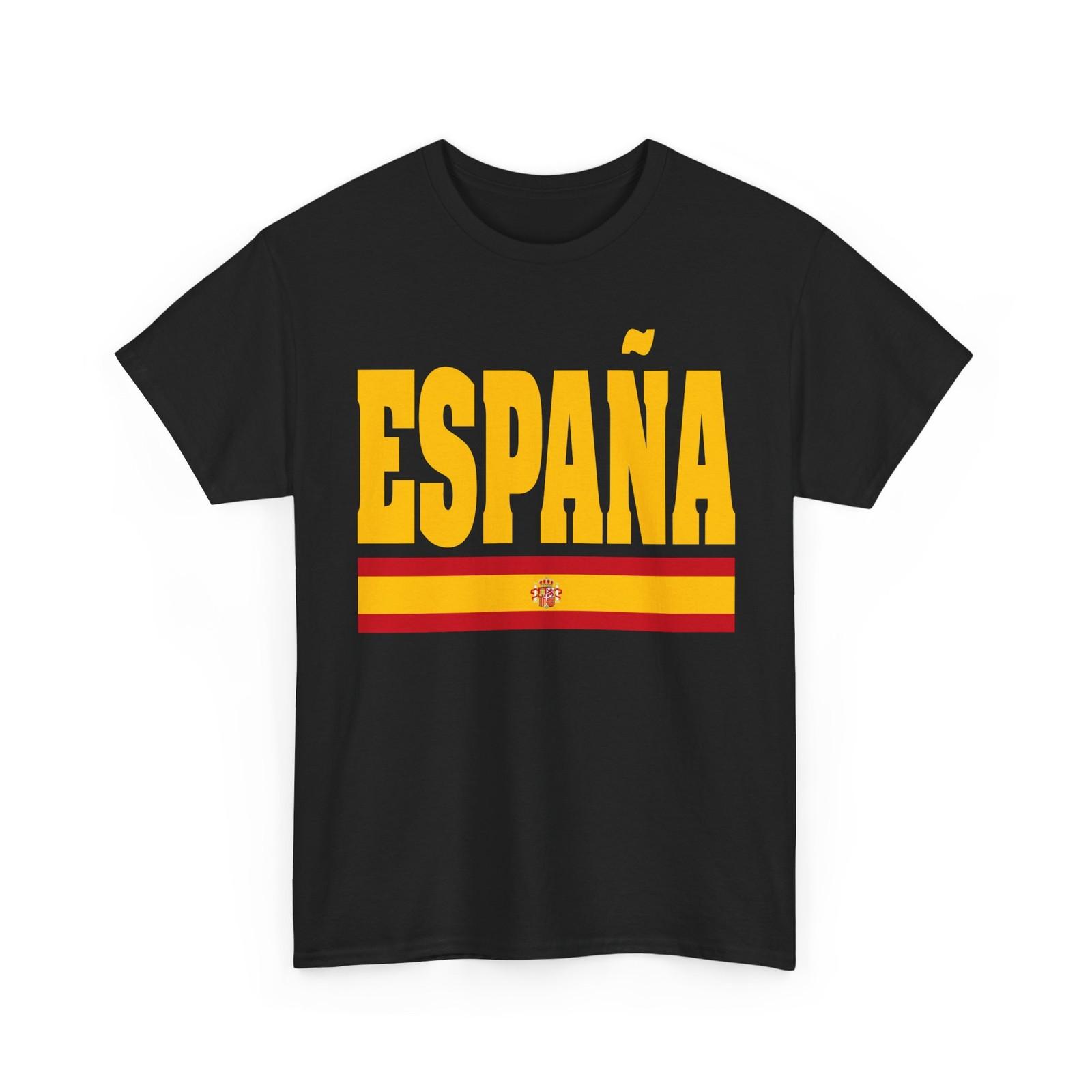Spain Espana Flag Shirt, Spain Football Sports Fans Women Men T-Shirt S разноцветный