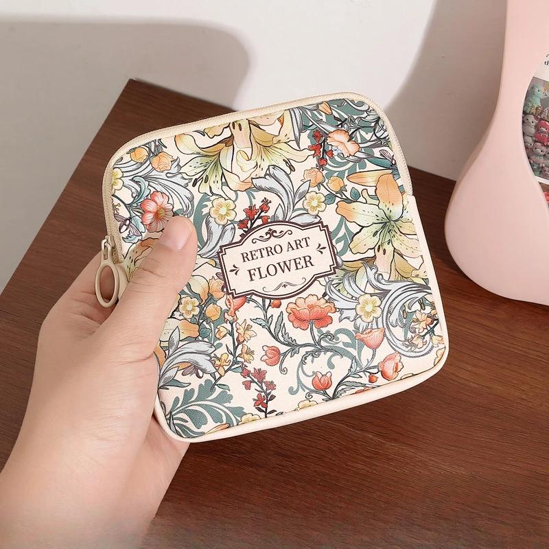 Period Bag Menstrual Cup Pouches Sanitary Napkin Storage Bags Portable Feminine Care Pouch Nursing Pad Holder Tampon Bags