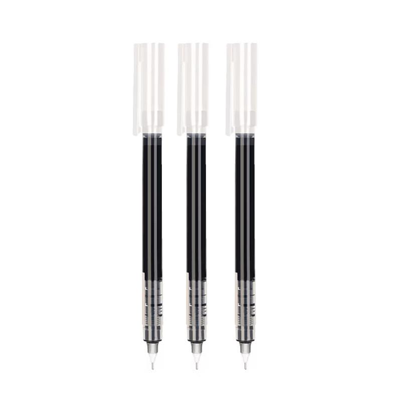 JunYou Quick-Dry Black Gel Pens (12-Pack)