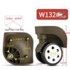 Universal Leather Trolley Case Wheels - Silent Replacement Casters for Luggage
