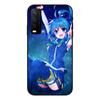Cute Konosuba Anime Girl Phone Case For VIVO Y95 Y93 Y31 Y20 V19 V17 V15 Pro X60 NEX Soft Black Phone Cover