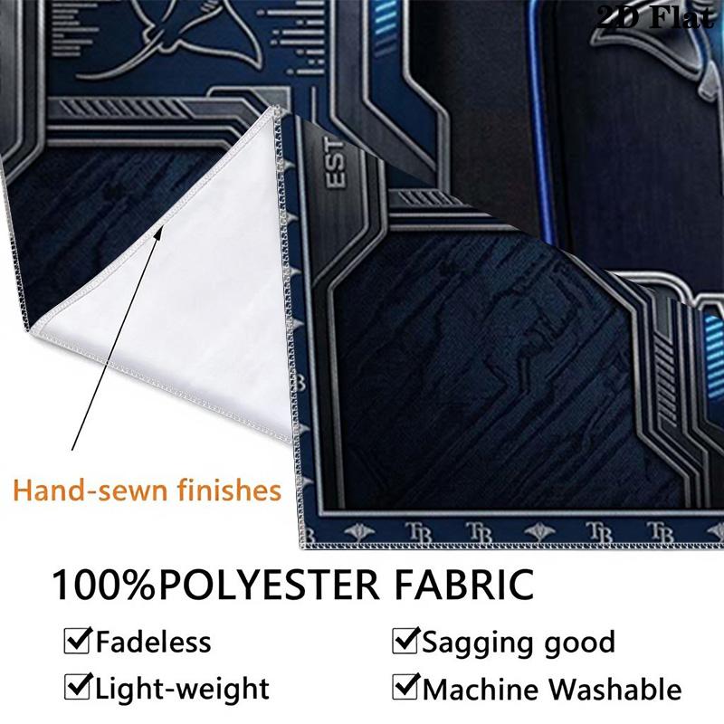 Tampa Bay Devil Rays Wall Tapestry Aesthetic Wall Hanging Printed Fabric Blanket Decorative Tapestries for Bedroom Living Room Home Decor