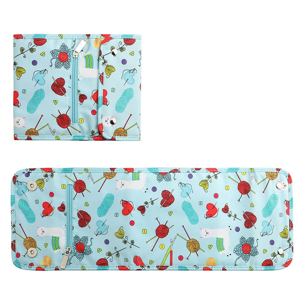 Organizér na pletací pomůcky Více přihrádek Přenosné pouzdro na uskladnění kruhových jehlic na pletení Pro háčkovací a řemeslné potřeby