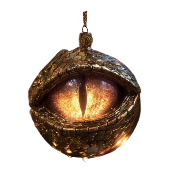 

1/2 шт. Акриловое украшение в виде глаза дракона, 2D плоское, для дома, офиса, праздничной вечеринки, рождественской елки, фантастическое существо, глаз дракона, подвесное украшение 1pc D