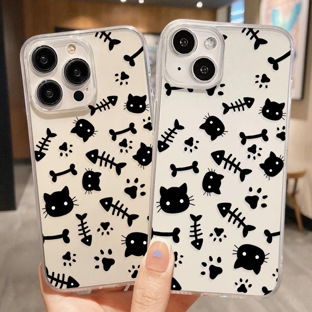 Acrylic Phone Case for iPhone 11 12 13 14 Pro 12 14 16 Pro Max for Samsung A16 A36 A56 S24 FE High-quality Painted Anti-fall Mobile Phone Case