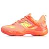 Li-Ning Li Ning Sonic Boom Badminton Shoes Women's Low Top Neon Light Orange AYZQ008-1