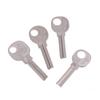 10Pcs Silver Color Metal Key Embryo Square Key Blank Fingerprint Lock Password Lock Electric Door Lock Blank