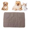Pet Ice Pad Breathable Heat Dissipation Pad Cooling Mat Portable Dogs Cats Ice Silk Pad for Car Home
