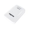Approx! Banque D'alimentation 7800 mAh 2 Connecteurs De Sortie (USB (alimentation Uniquement)) Sur Le Câble : Micro-USB Blanc